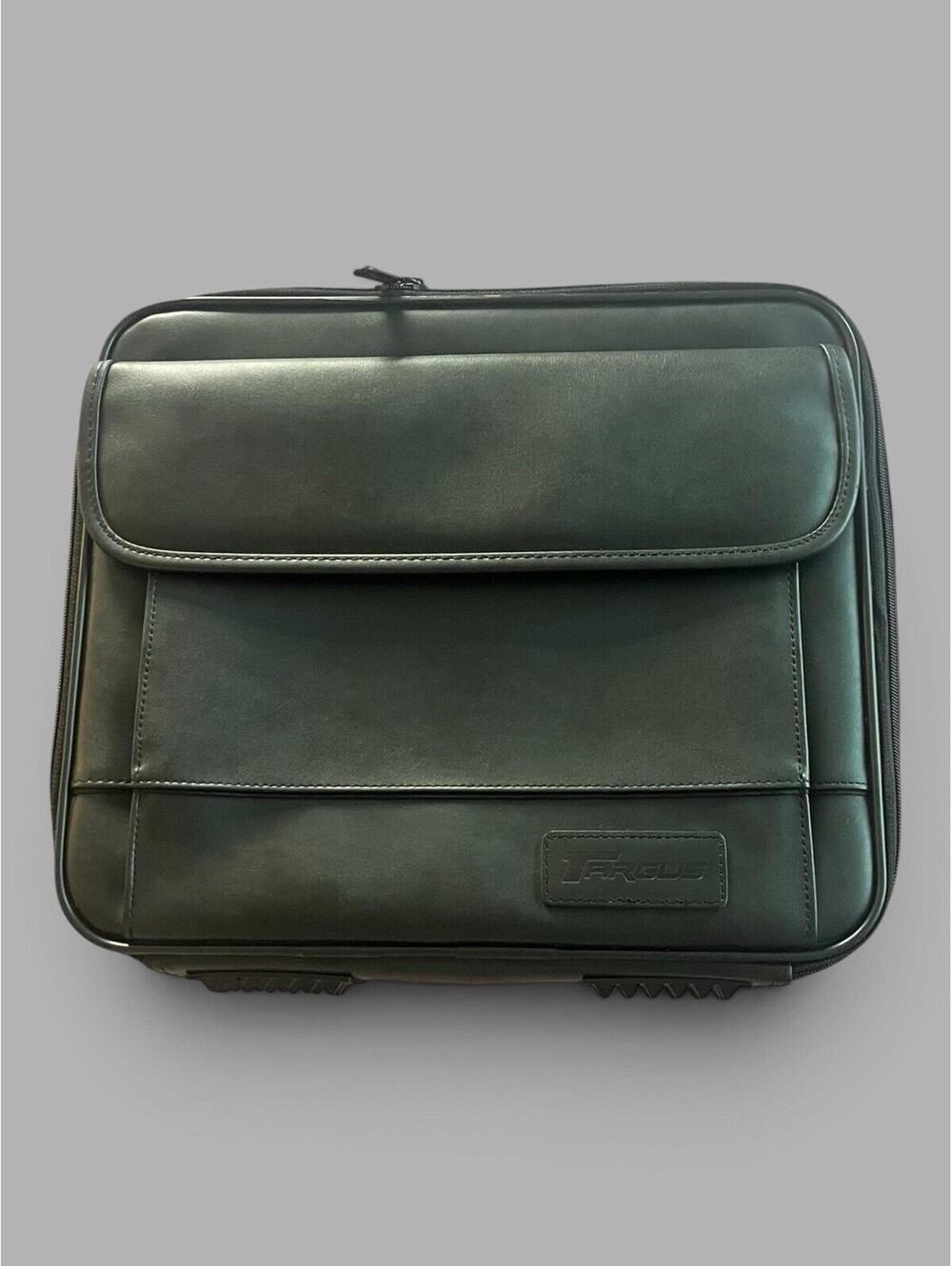 BNWT Targus OCU2 15.4" Blk Leather Padded Laptop Luggage Carry Case Bag NO STRAP